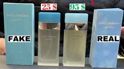 Fake vs Real Dolce & Gabbana Light Blue Perfume / How to spot .